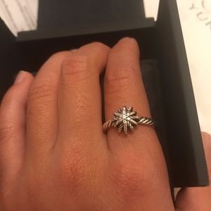 David Yurman Starburst Ring- size 6